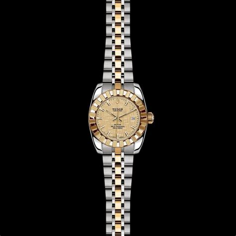 Tudor Classic 22013 Classic Date 28mm ChampagneMosaic 